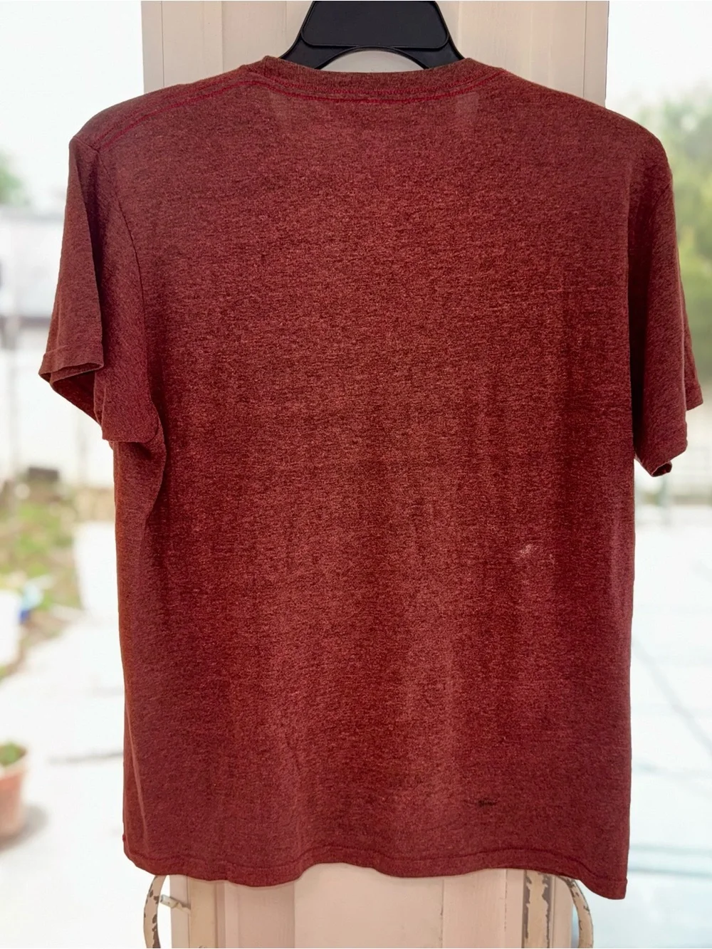 Levi’s Men’s Medium Red Heather Graphic Logo T-Shirt Short Sleeve Batwing Tee M